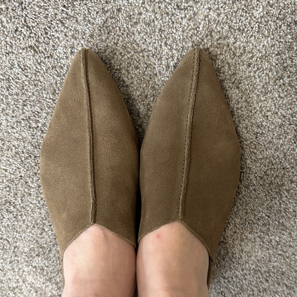 Mango Shoes - Mango Real Suede Mules